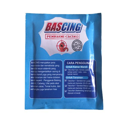 Pembasmi Cacing BASCING SACHET Racun Cacing Lipan Kecoa kalajengking