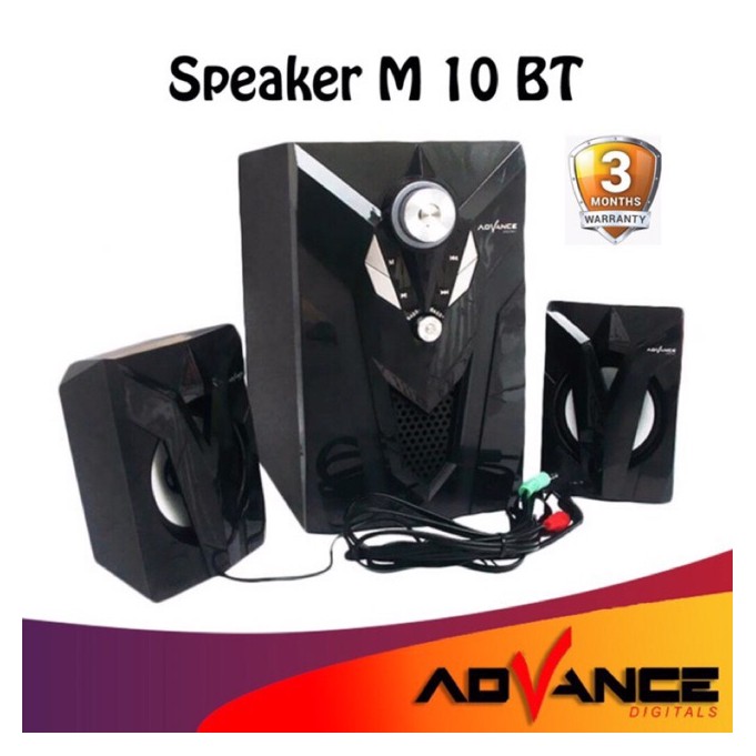 ADVANCE Speaker Aktive 2.1 Stereo Bluetooth Multimedia M10BT