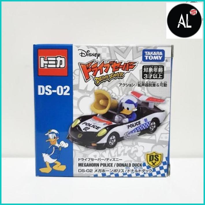 Al Tomica Disney Drive Saver Ds-02 Megahorn Mega Horn Police Donald Duck