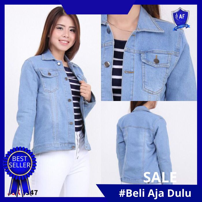 93 Model Jaket Levis Wanita Bogor Jawa Barat HD Terbaru