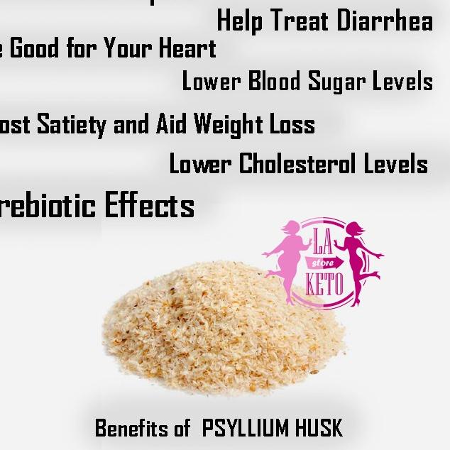 

Berkualitas! Psyllium Husk 98% Halus / Fine 500gr SUMBER SERAT Original India ✓