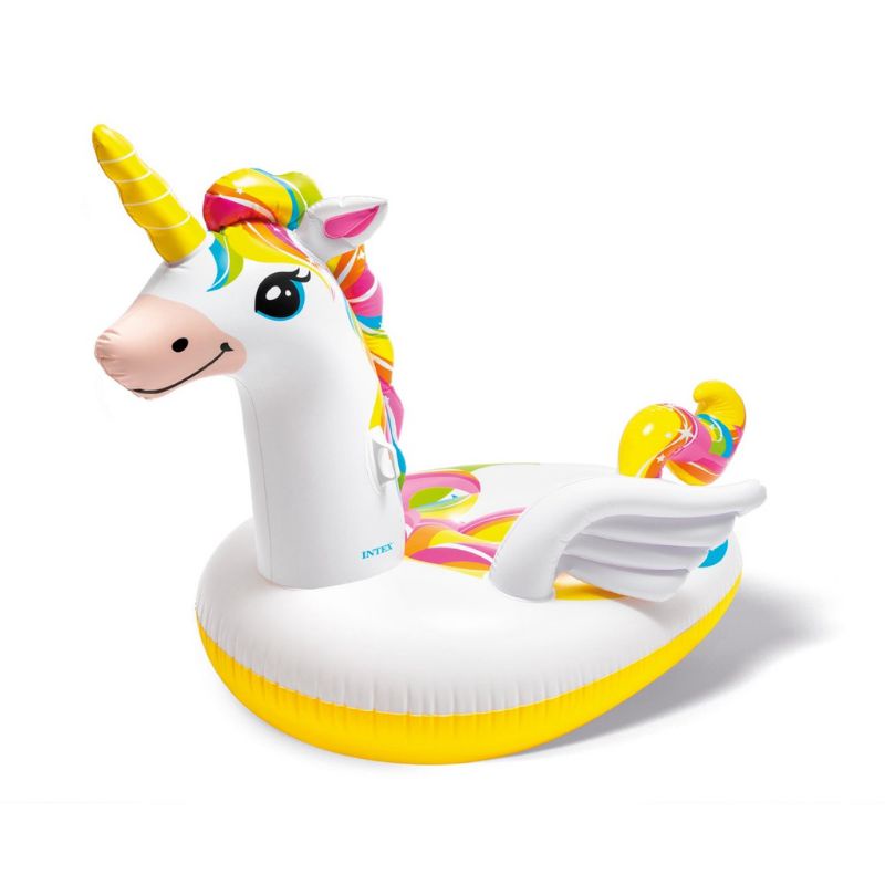 Floaties Pelampung Renang Unicorn Ride On Pelampung Unicorn Ride On Floaties INTEX