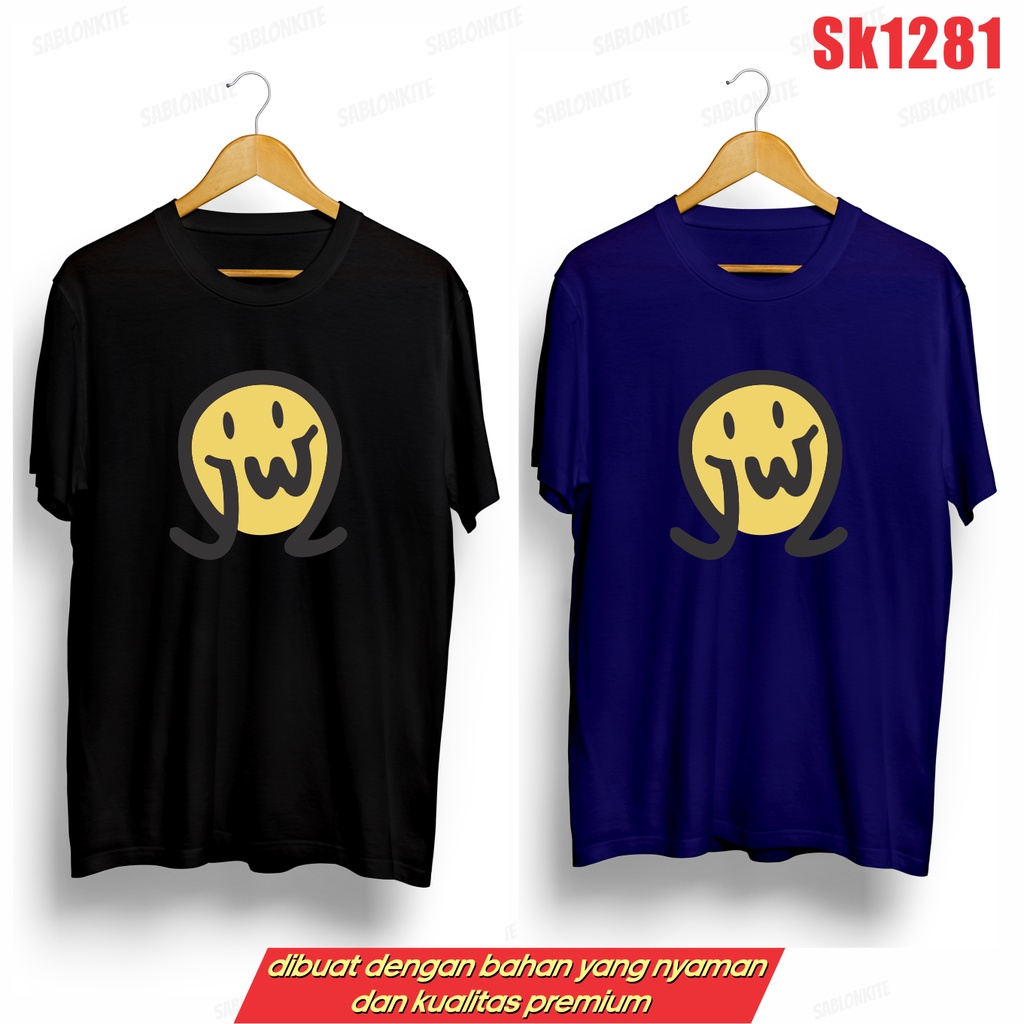 MURAH!!! KAOS NI-KI SMILE SK1281 UNISEX ADA KAOS ANAK KPOP