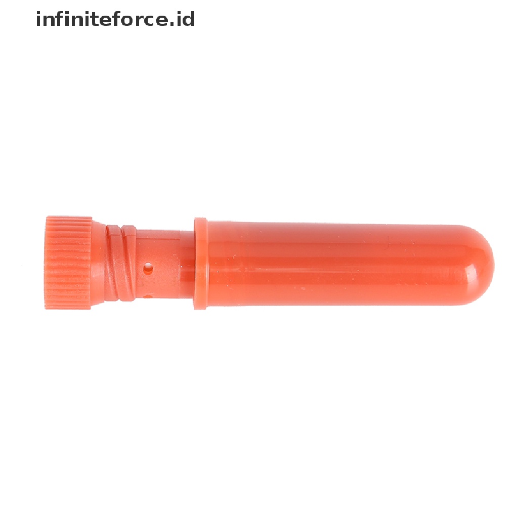 Infiniteforce.id 12pcs Tabung inhaler Kosong Multi Warna Holder Minyak Esensial / Hidung