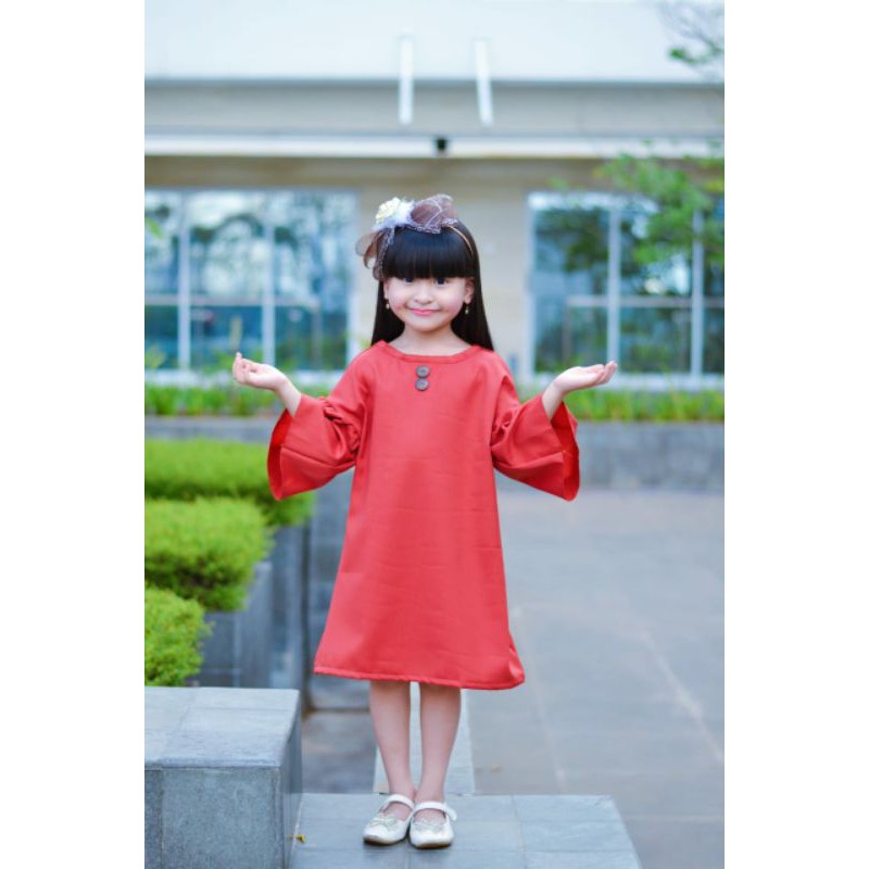 VINTAGE DRESS ANAK BABY SYIRA || MOSCREPE