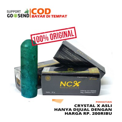 NCX Crystal X ORI Cristal X ASLI Kristal X NASA l PERAPAT VAGINA l KEPUTIHAN GRATIS ONGKIR