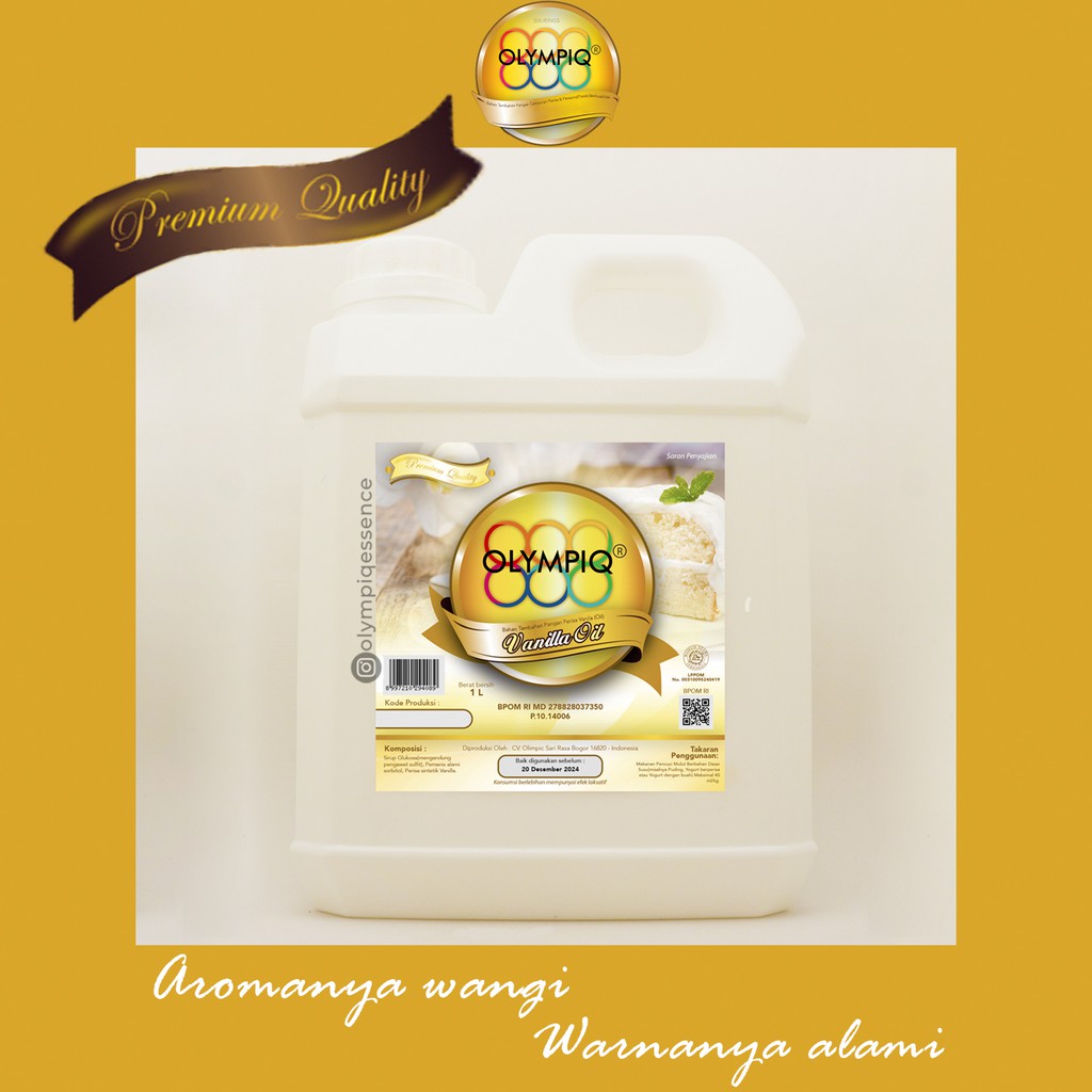 

PASTA / PERISA VANILLA OIL OLYMPIQ 1 kg