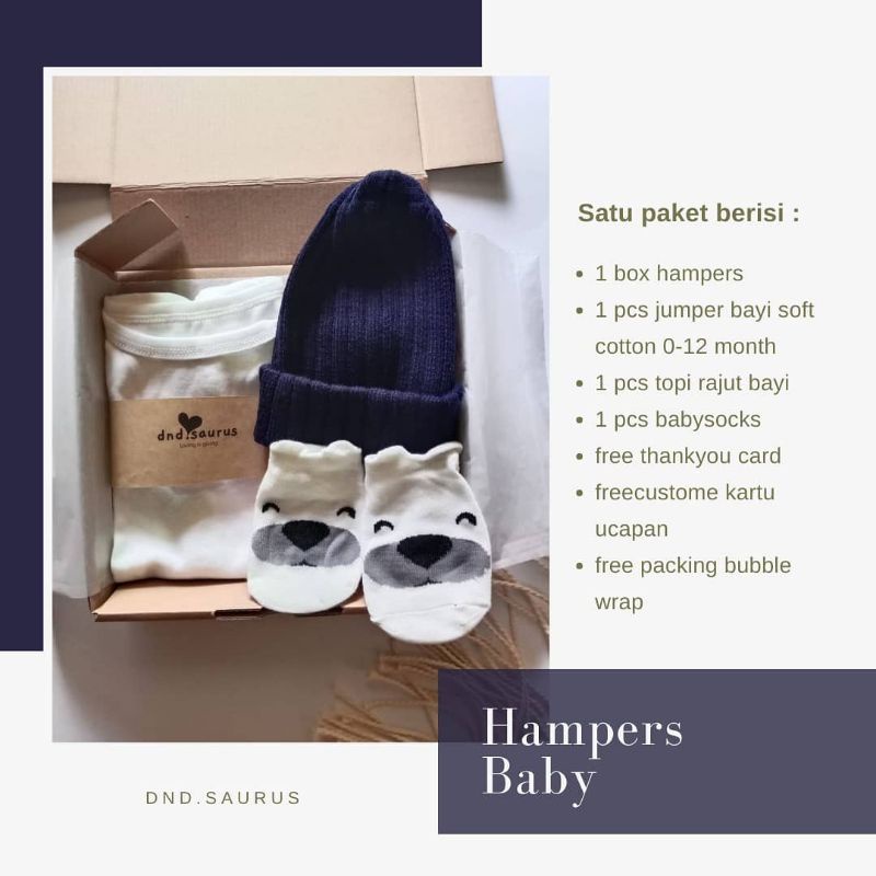 Hampers Bayi Laki Laki Hampers Bayi Perempuan Kado Bayi Baru Lahir Hadiah Bayi