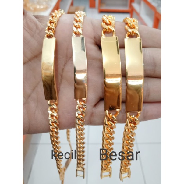 Gelang xuping wanita lapis emas xuping 18 cm