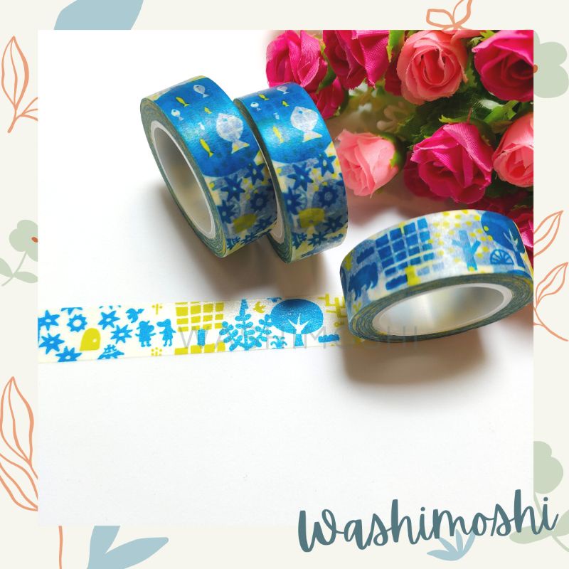 

Washimoshi Masking Washi Tape Garden Design