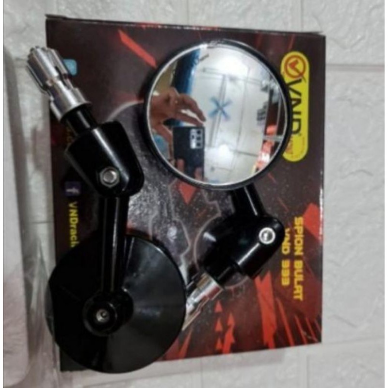 Spion Jalu Spion Bar End  Bulat VND Universal Nmax,Aerox,Pcx,Vario,Beat,Mio,Vespa,W175,Xabre,Vixion