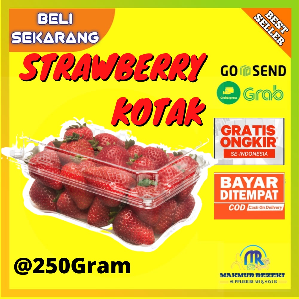 

BUAH STRAWBERRY ASAM MANIS SEGAR HARGA PER PACK