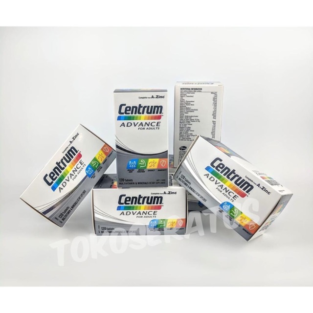 CENTRUM ADVANCE Multivitamin for Adult 120 tablets