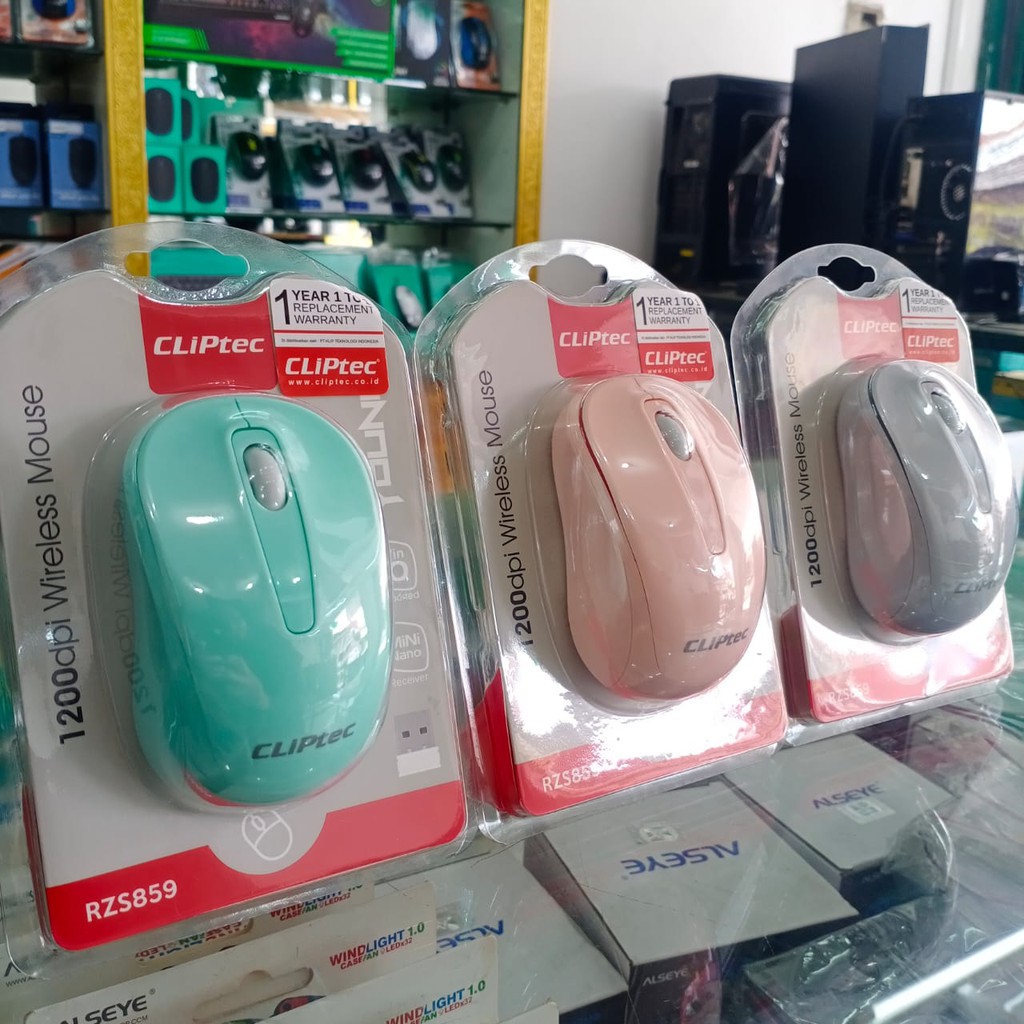 Mouse Wirelles Cliptec RZS859 Young 1200Dpi Original