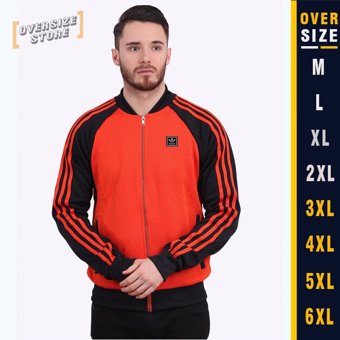 Jaket tracktop adidas Classic firebird three stripe Oversize three stripe M L XL XXL XXXL XXXXL XXXX