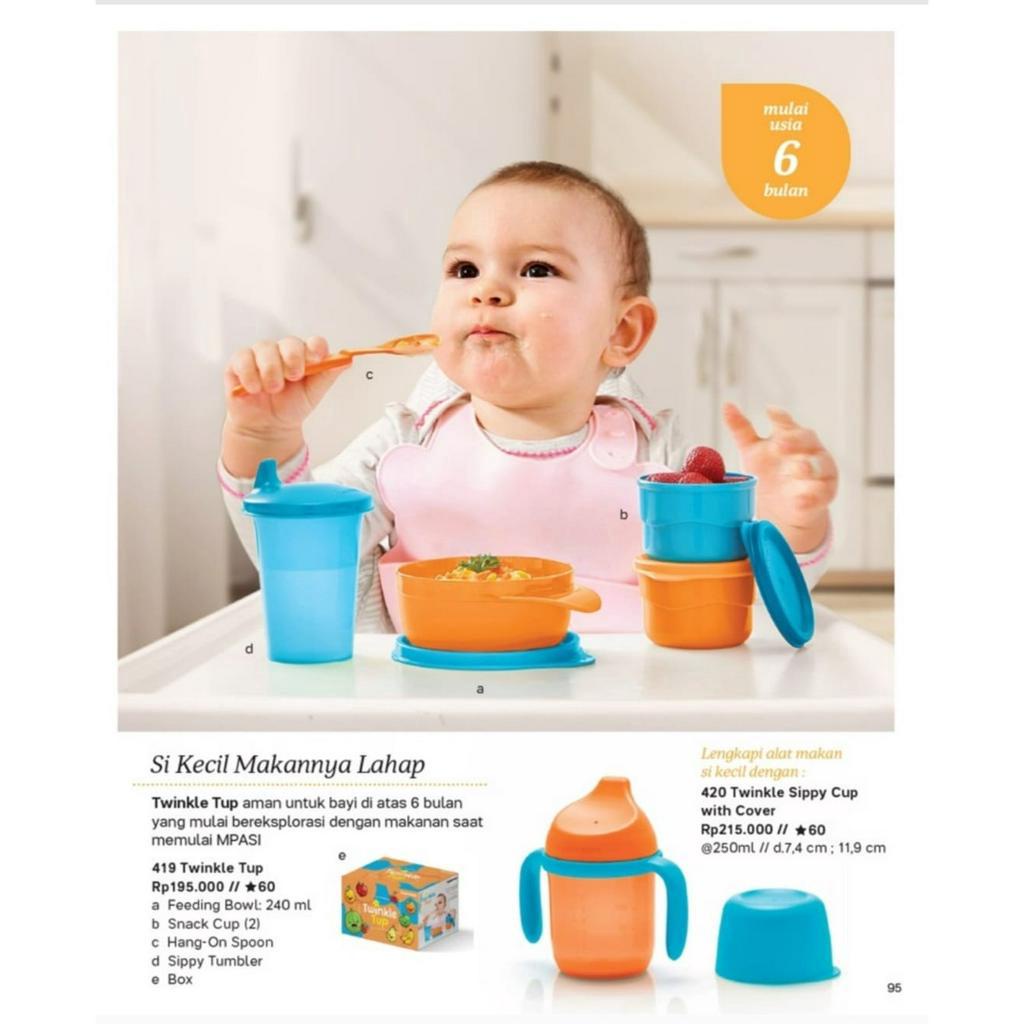 Twinkle Tup Baby Meal Set Tupperware