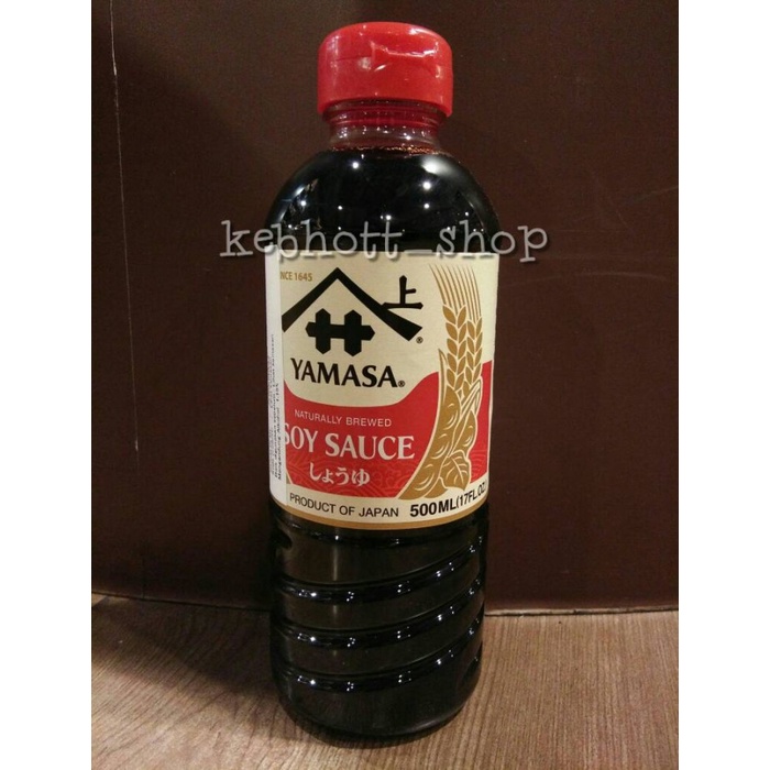 

Yamasa Soy Sauce 500 Ml | Bumbu Saus Kecap Asin Import Japan 500 Ml