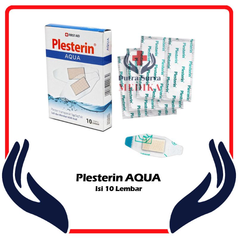 Plester Luka Anti Air | Plesterin Aqua | Plester Kedap Air Onemed 10's