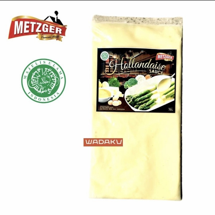 

Metzger Hollandaise sauce untuk eggs benedict steak 70g Halal