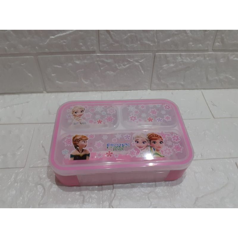 Lunch Box Grid X9008 Anti Tumpah Bocor / Kotak Makan