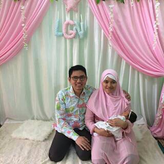  Dekorasi  aqiqah backdrop aqiqah lamaran tunangan  