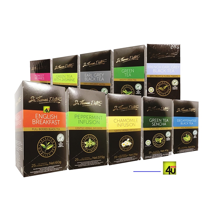 

Sir Thomas LIPTON - Premium Export Quality Tea - CELUP isi 25s
