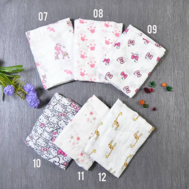 Selimut Bayi Kain Katun lembut