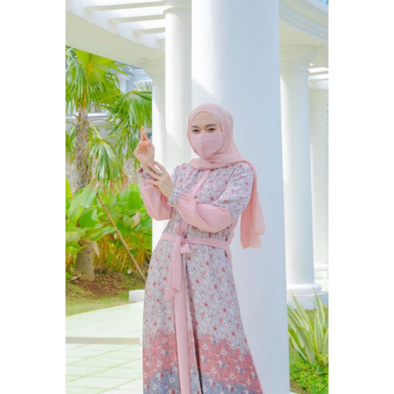 KHADIJAH DRESS  / Gamis Branded / KUALITAS ORIGINAL