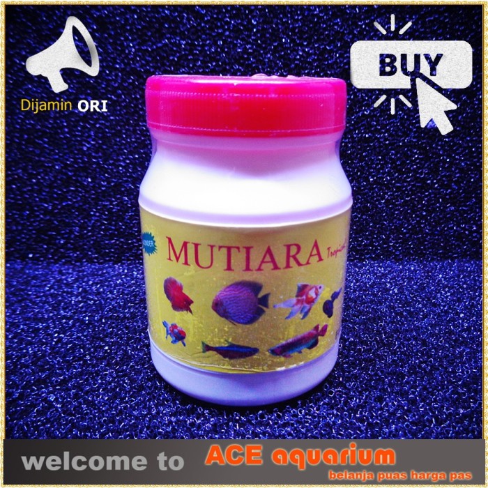 PAKAN IKAN HIAS Mutiara Tropical 100g | Shopee Indonesia