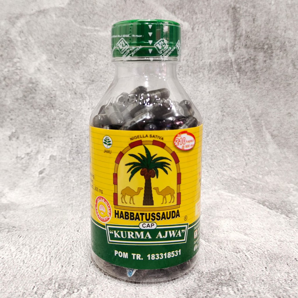 HABBATUSSAUDA KURMA AJWA 120 kapsul