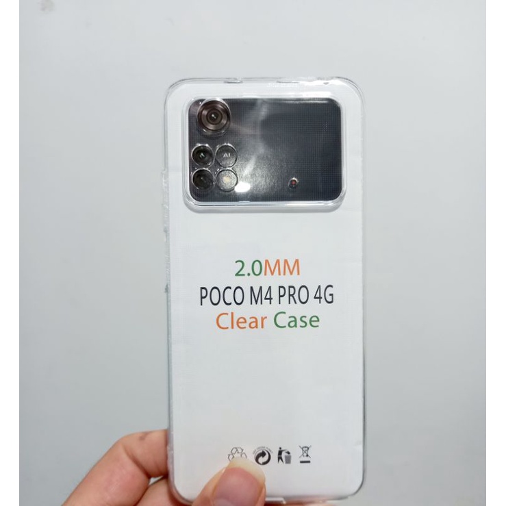 XIAOMI POCO M4 PRO 4G CLEAR HD 2.0 CASING SOFTCASE SILIKON