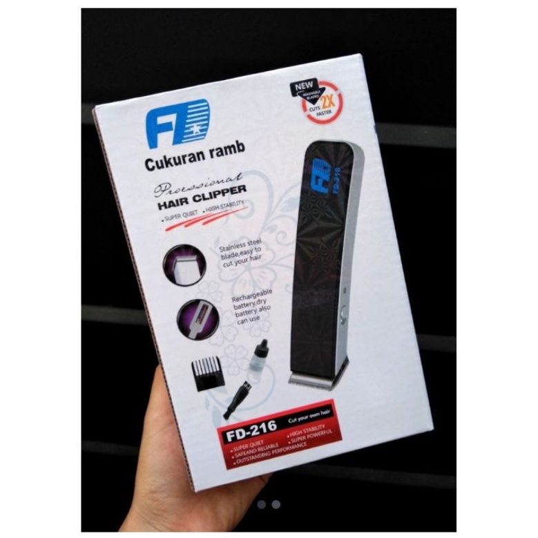 cukur rambut hair clipper fd 216