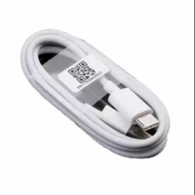 Cable data XioMi original tipe C fast charging 120cm putih