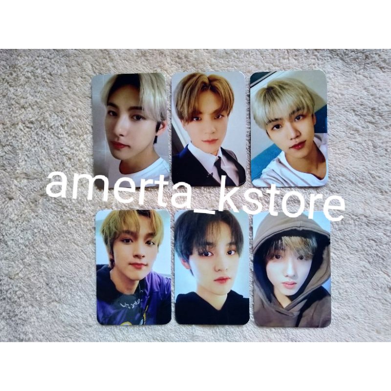 NCT DREAM KIHNO RIDIN RELOAD album photocard pc unofficial album jeno renjun jaemin haechan jisung