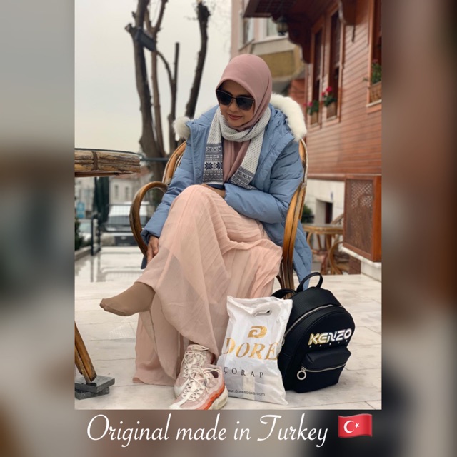 Kaos Kaki Turki DORE Original 🇹🇷 (Turkish Socks) Kaos Kaki Rasa Stocking-4