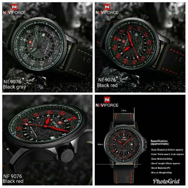 NAVI FORCE 9076 # kssbtmsv pusat grosir jam tangan fashion import batam
