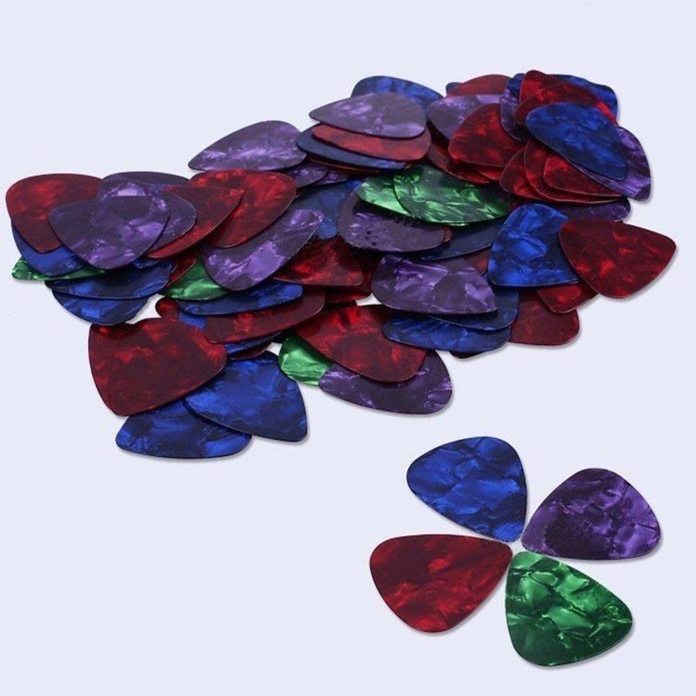 Lanfy Gitar Pick Warna Best HOT Plectrum Aneka Random No Box Mix Aneka Akustik