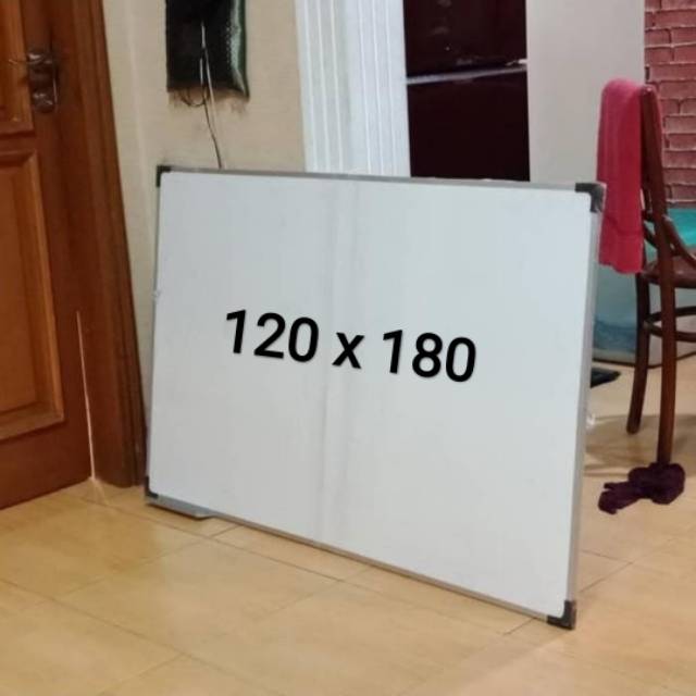 Papan tulis Whiteboard 120 x 180 cm