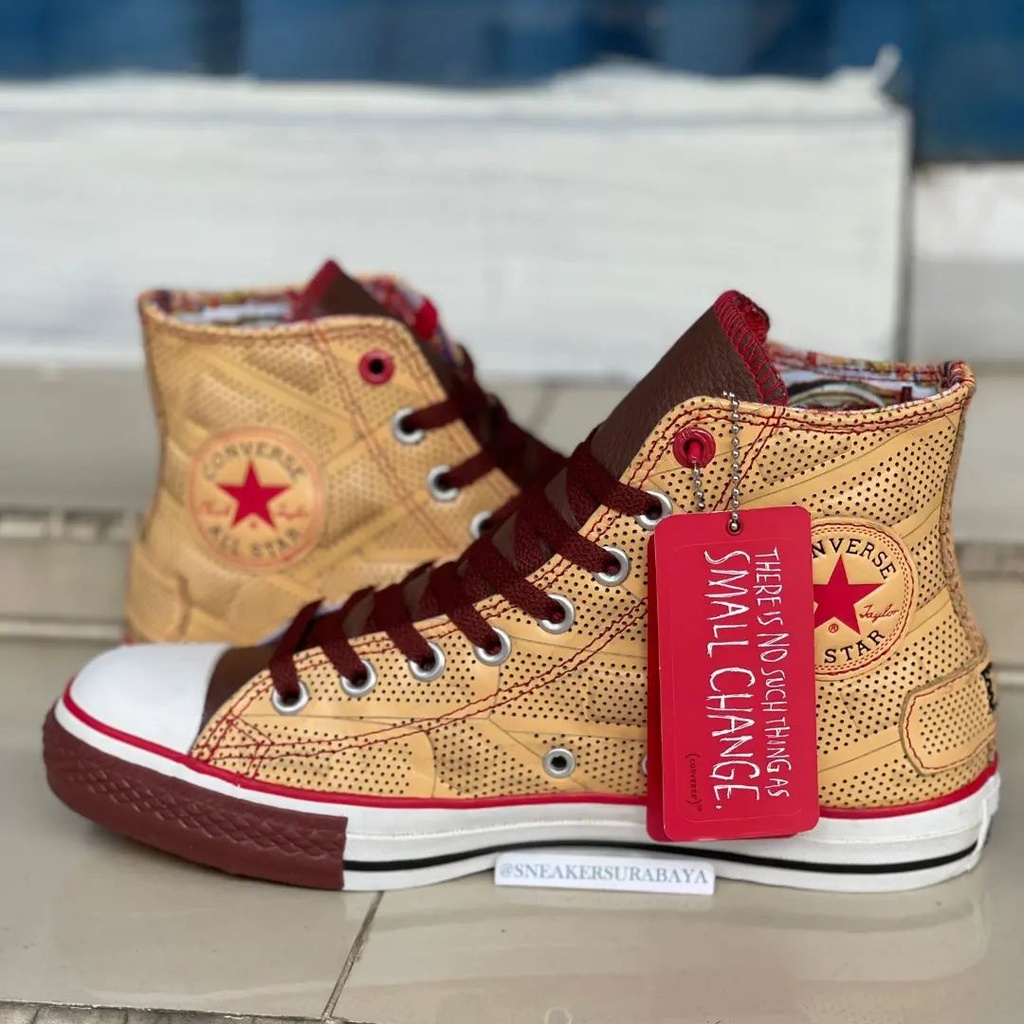 drxromanelli x Converse Chuck Taylor Hi x 1HUN(RED) &quot;Band Aid&quot;