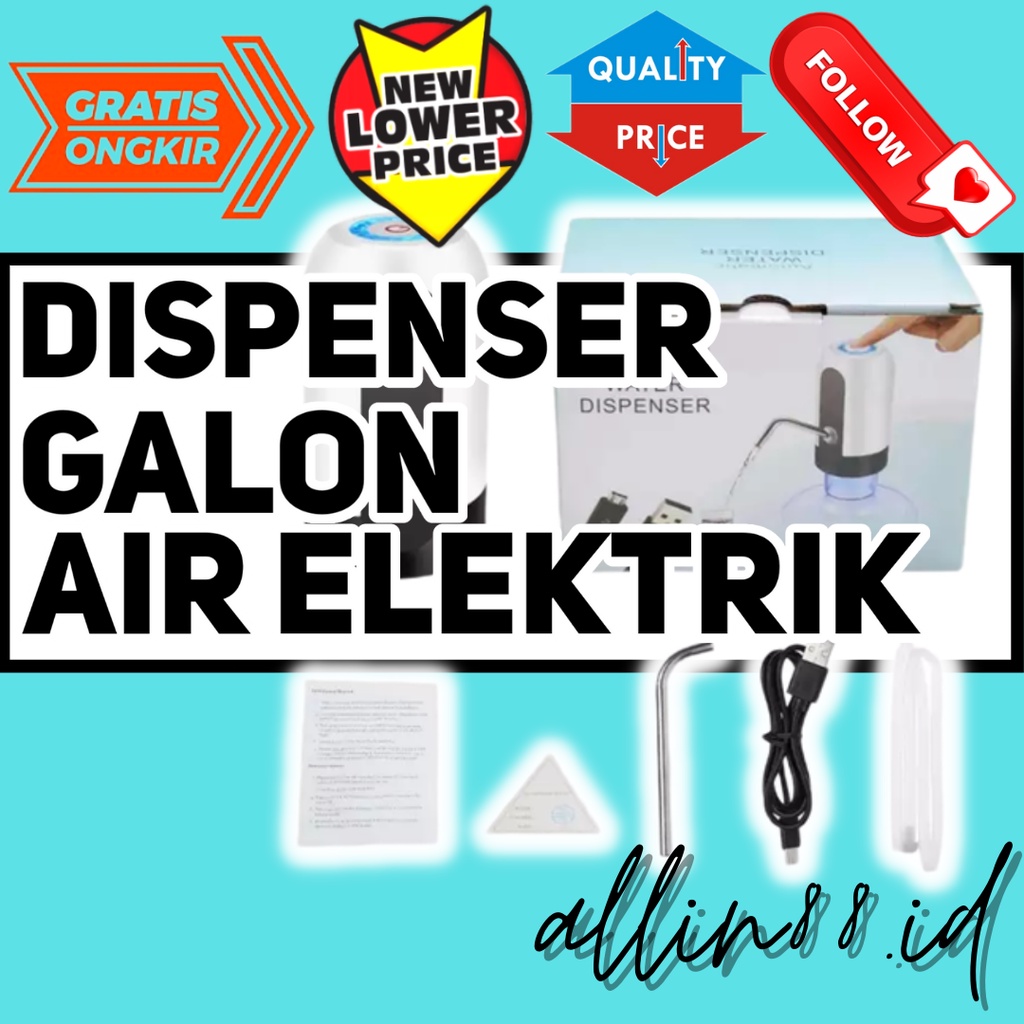 DISPENSER GALON POMPA GALON ELEKTRIK GALON ELEKTRIK POMPA GALON DISPENSER GALON ELEKTRIK
