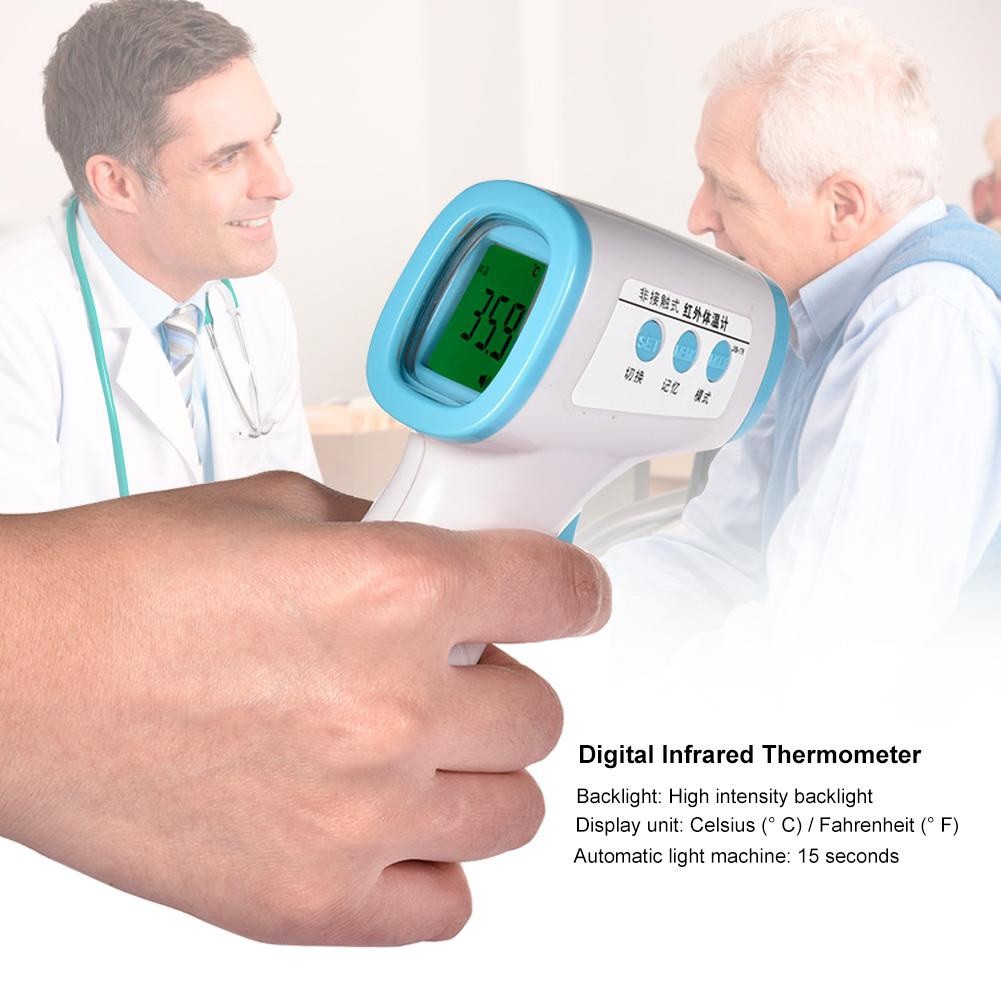 Z01 - Non-Contact Infrared Digital Thermometer Gun with LCD Display - Termometer Model Tembak