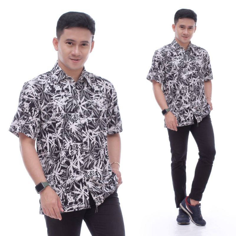 KEMEJA BATIK PRIA KATUN PREMIUM