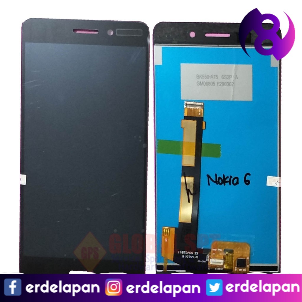 LCD NOKIA 6 ANDROID / LCD NOKIA 6 TA1000 FULLSET TOUCHSCREEN