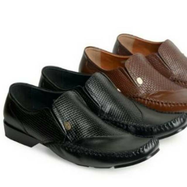 Sepatu kulit pria slip-on sepatu formal sepatu berkwalitas sepatu OC 9906 sepatu pria KULIT