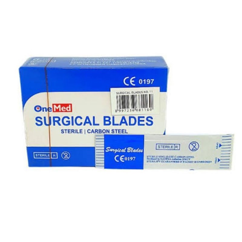 Surgical Blade No 13 Pisau Bedah Box isi 100 Pcs