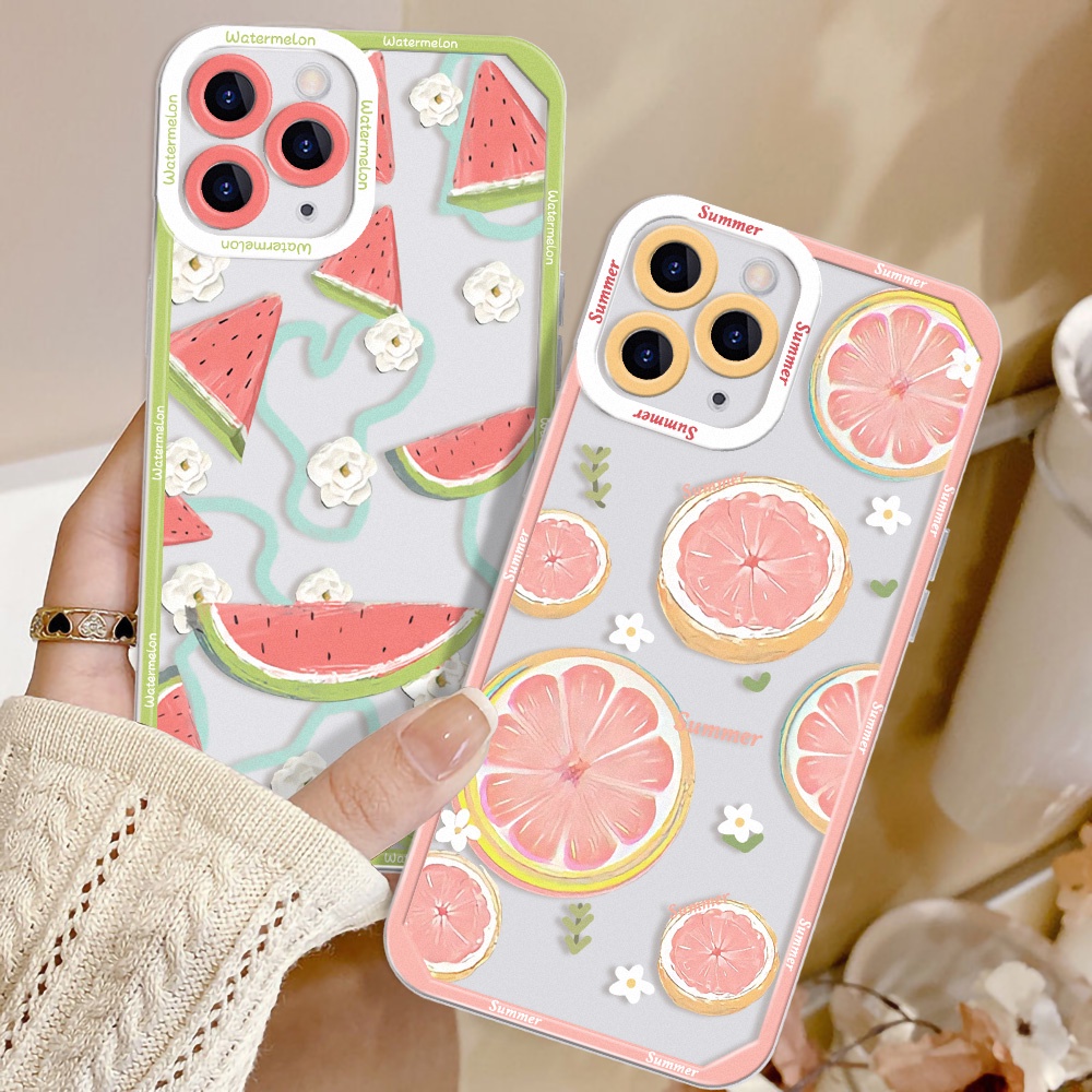 Case TPU Motif Buah Untuk Oppo A9 A5 A15 A16 A74 A3S A12E A95 A55 A74 A5S A16K A76 A96 A36 A31 A52 A92 A1K A33 A32 A11S A5S F11S F9G F3S