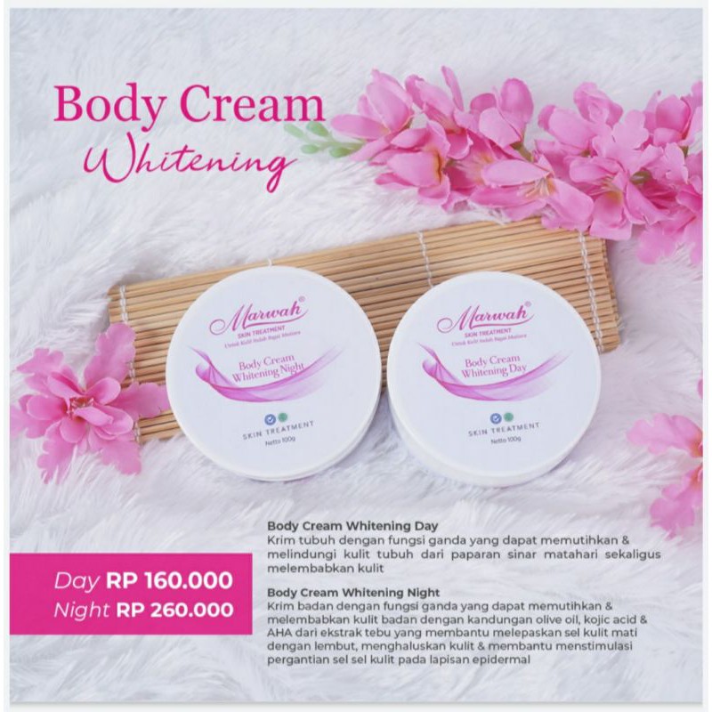 Marwah Body Cream Whitening