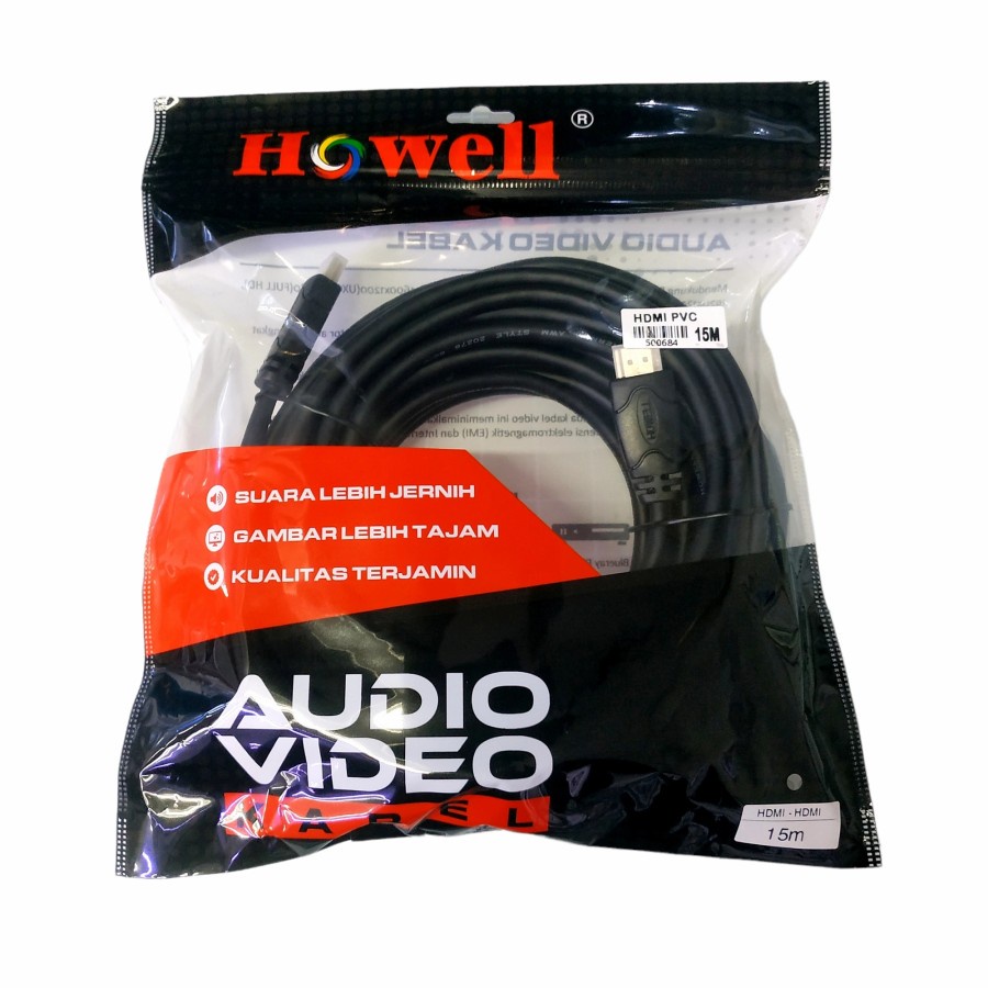 Howell Kabel HDMI Versi 1.4 PVC 15M