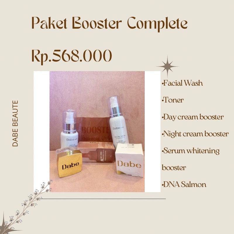 Jual PAKET BOOSTER COMPLETE | Shopee Indonesia