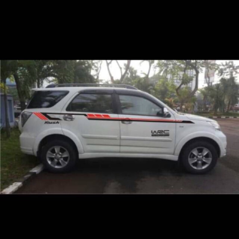 STIKER MOBIL STICKER CUTTING LIS BODY MOBIL RUSH TERIOS AVANZA XEXIA